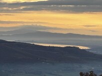 vue de la chambre au petit matin