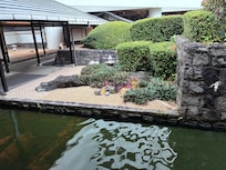 Beautiful contemplation garden