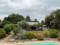 A view of the house from the pool