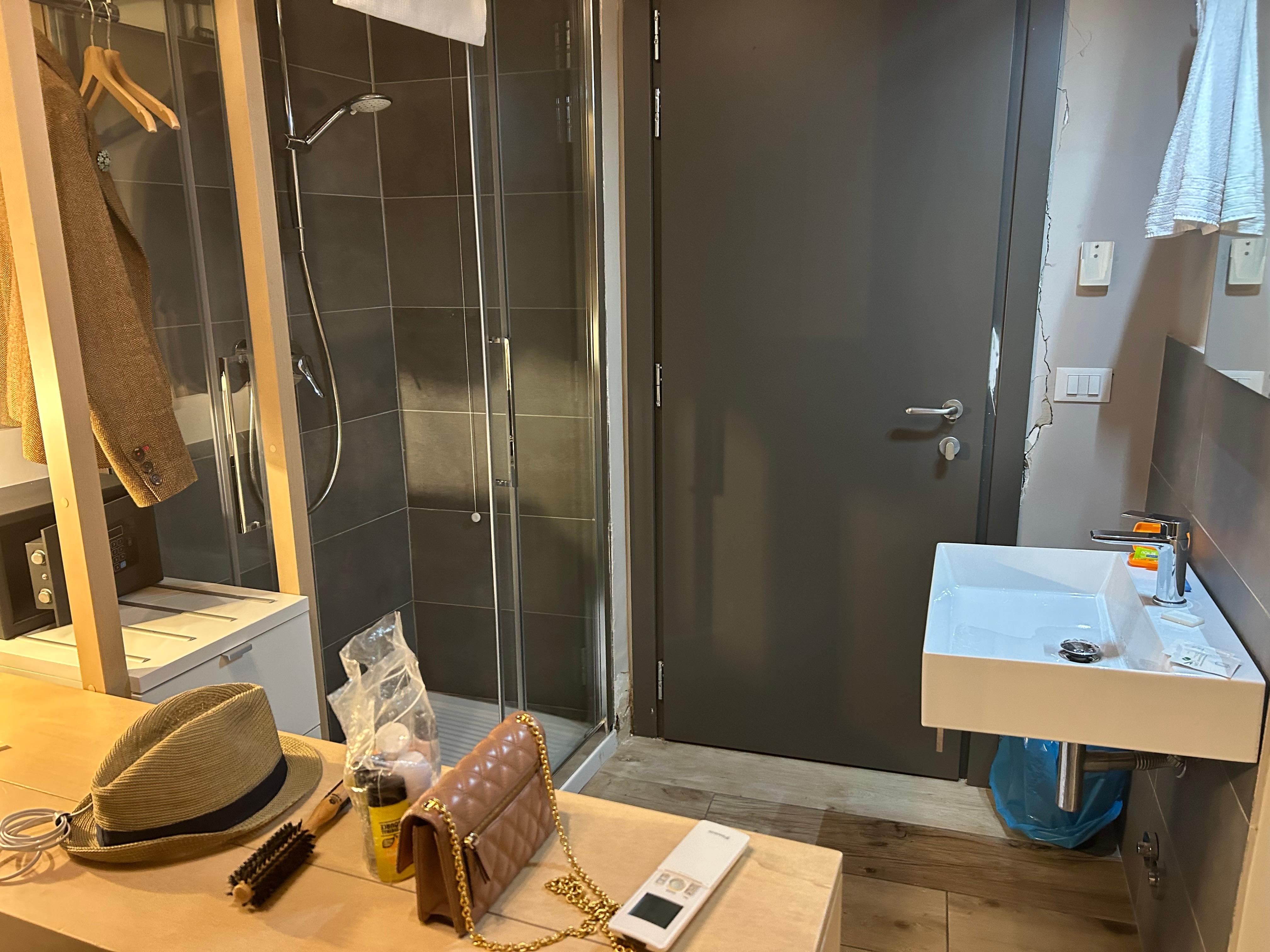 Extremely small bedroom room with no toilet 