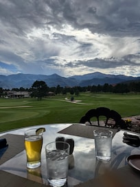 Dinner at the golf
Course grill