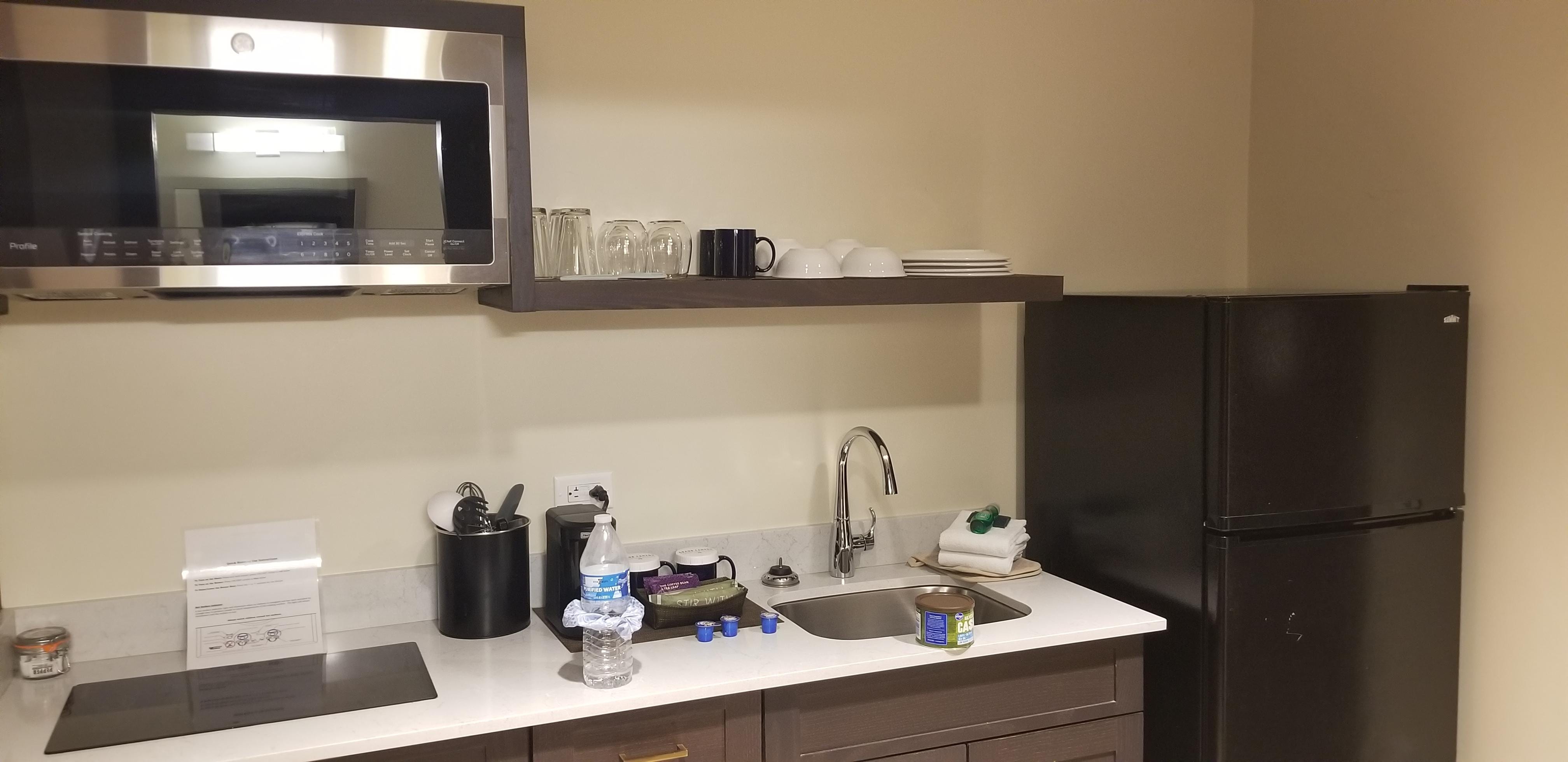 Kitchenette area