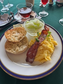 Breakfast was good