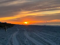 Another lovely sunrise from the beach- the colors were amazing!