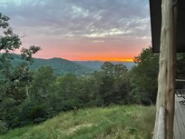View from the back porch.