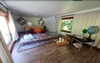 Loft bedroom.