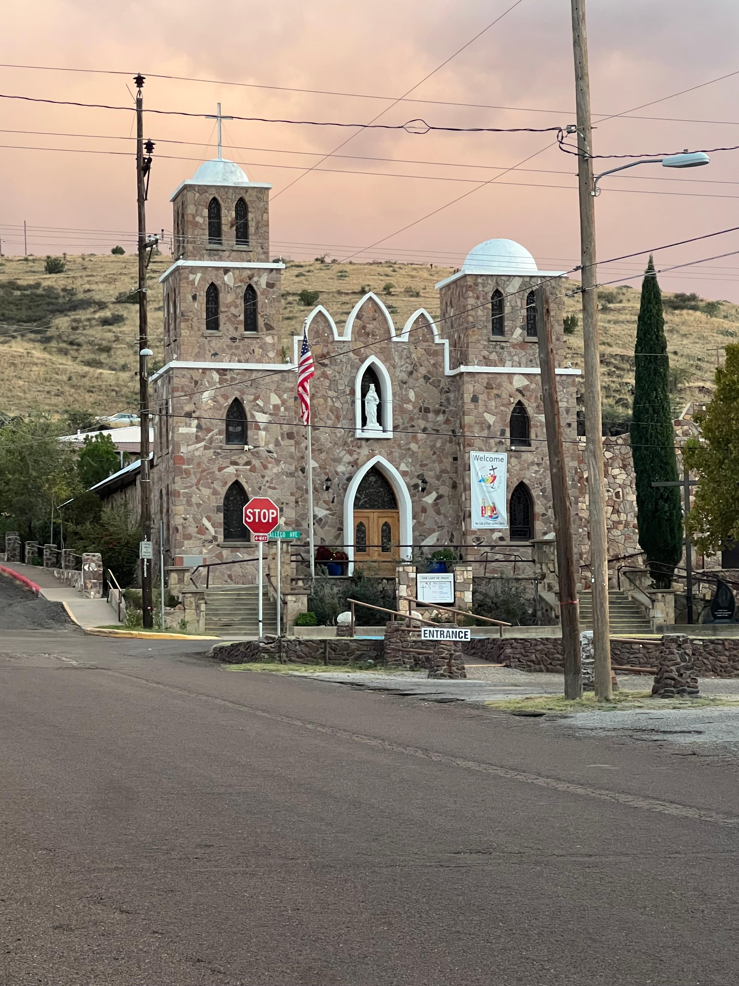 A church in Alpine