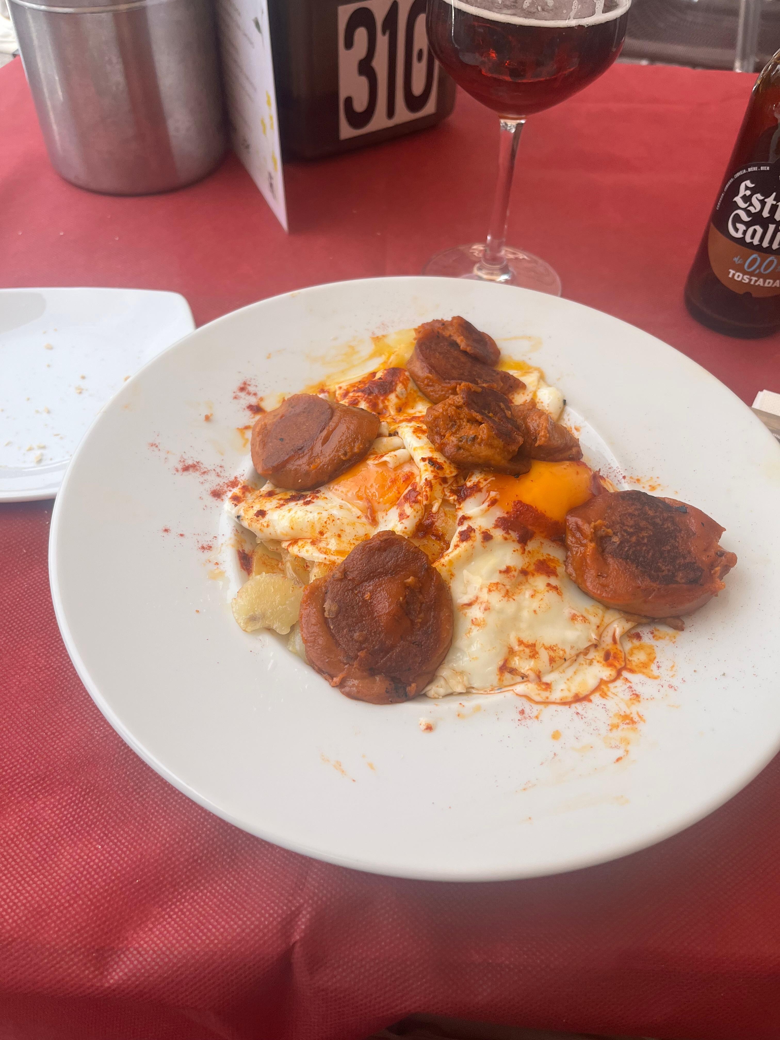 Lunch in Plaza Mayor