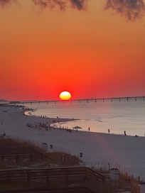 Sunrise from balcony
