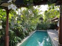 your very iwn pool, Bali warm water.