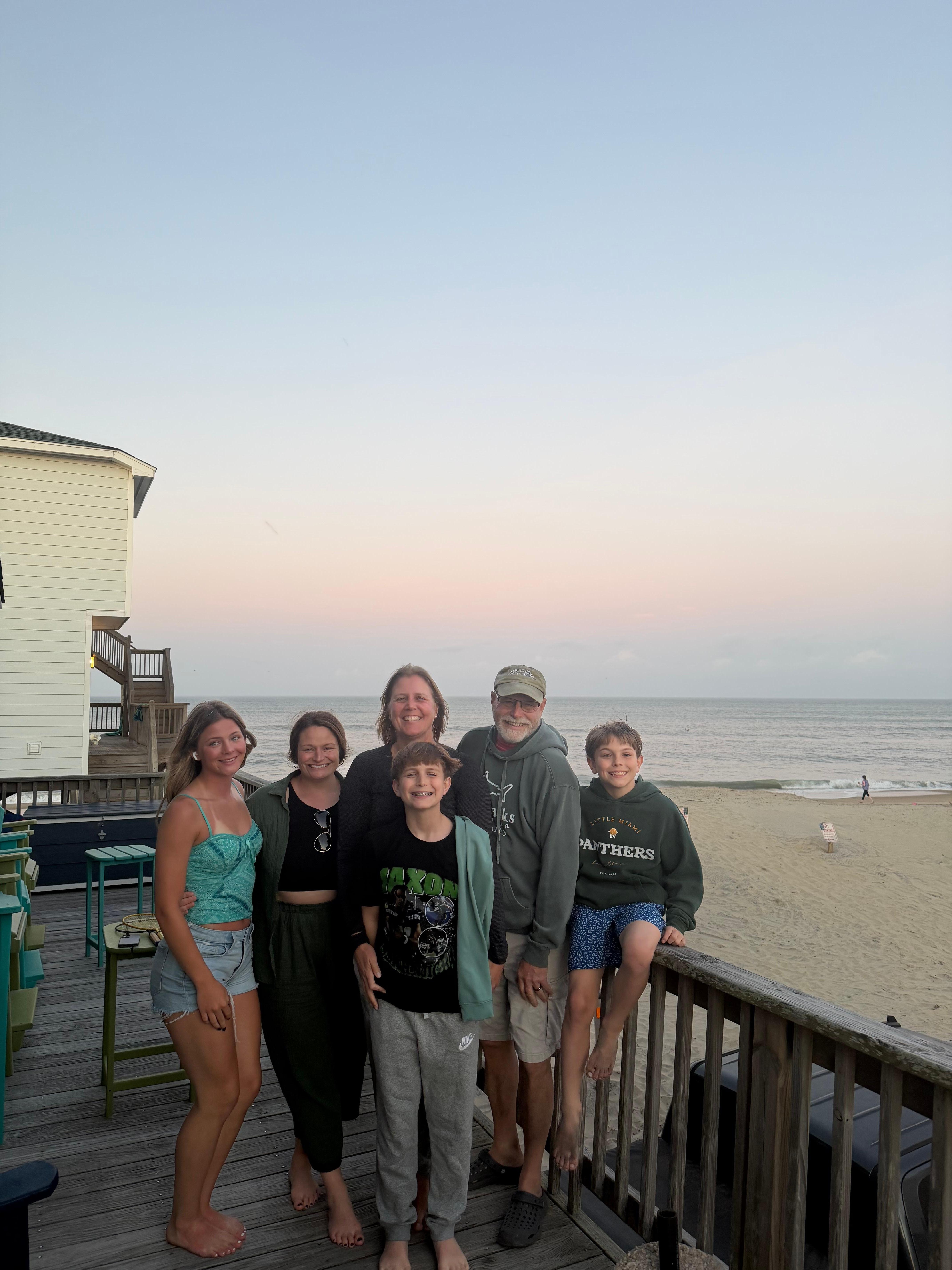 Perfect access to the beach or sunning on the deck! 