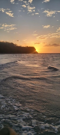 Sunset from beach