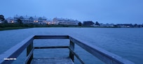Evening at the fishing pier