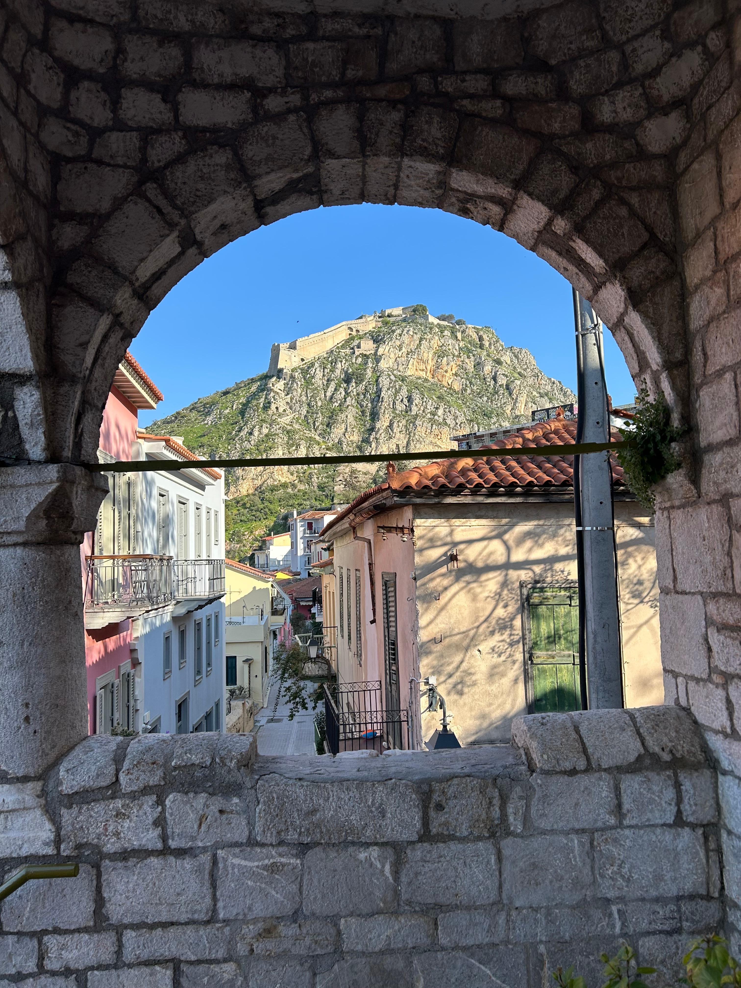 Palamidi Fortress in Nafplio.