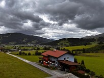 Blick vom Balkon