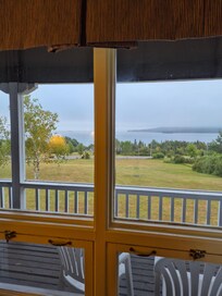 View from the room at the Main Lodge