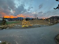 A Park decorated for Christmas within walking distance from hotel