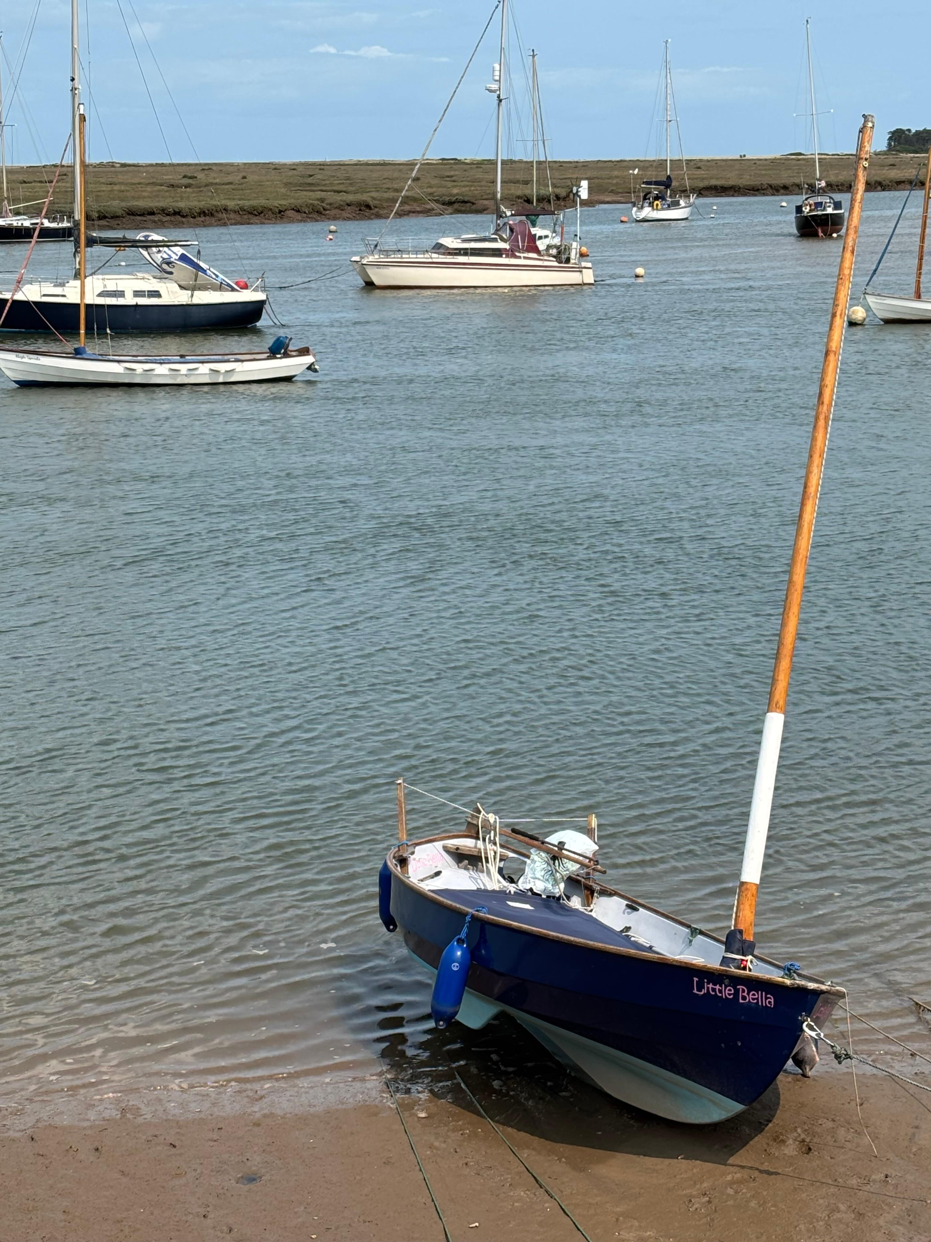 Wells Next-The-Sea harbour (about 3 miles away)