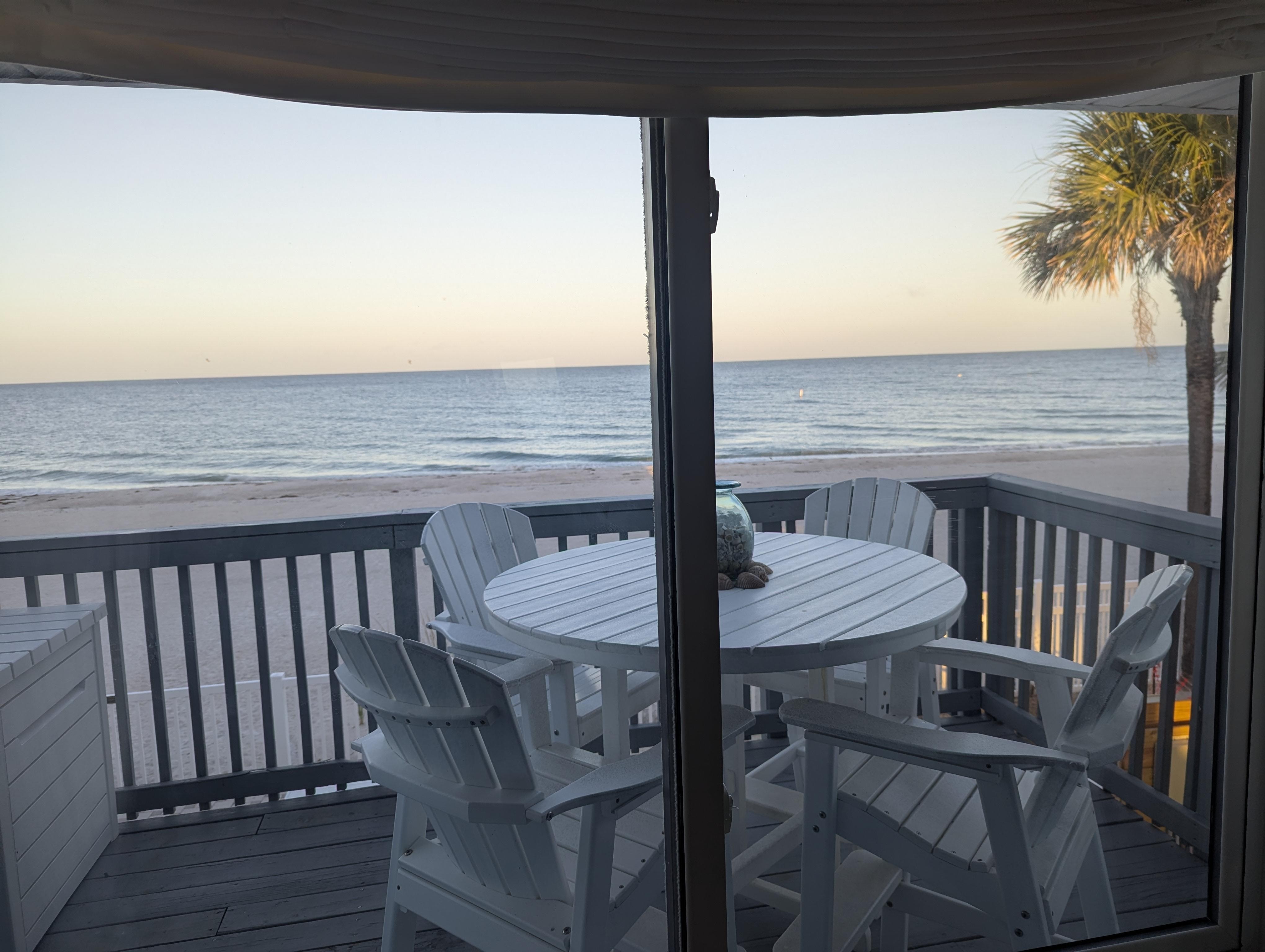 The view out the front window is stunning!