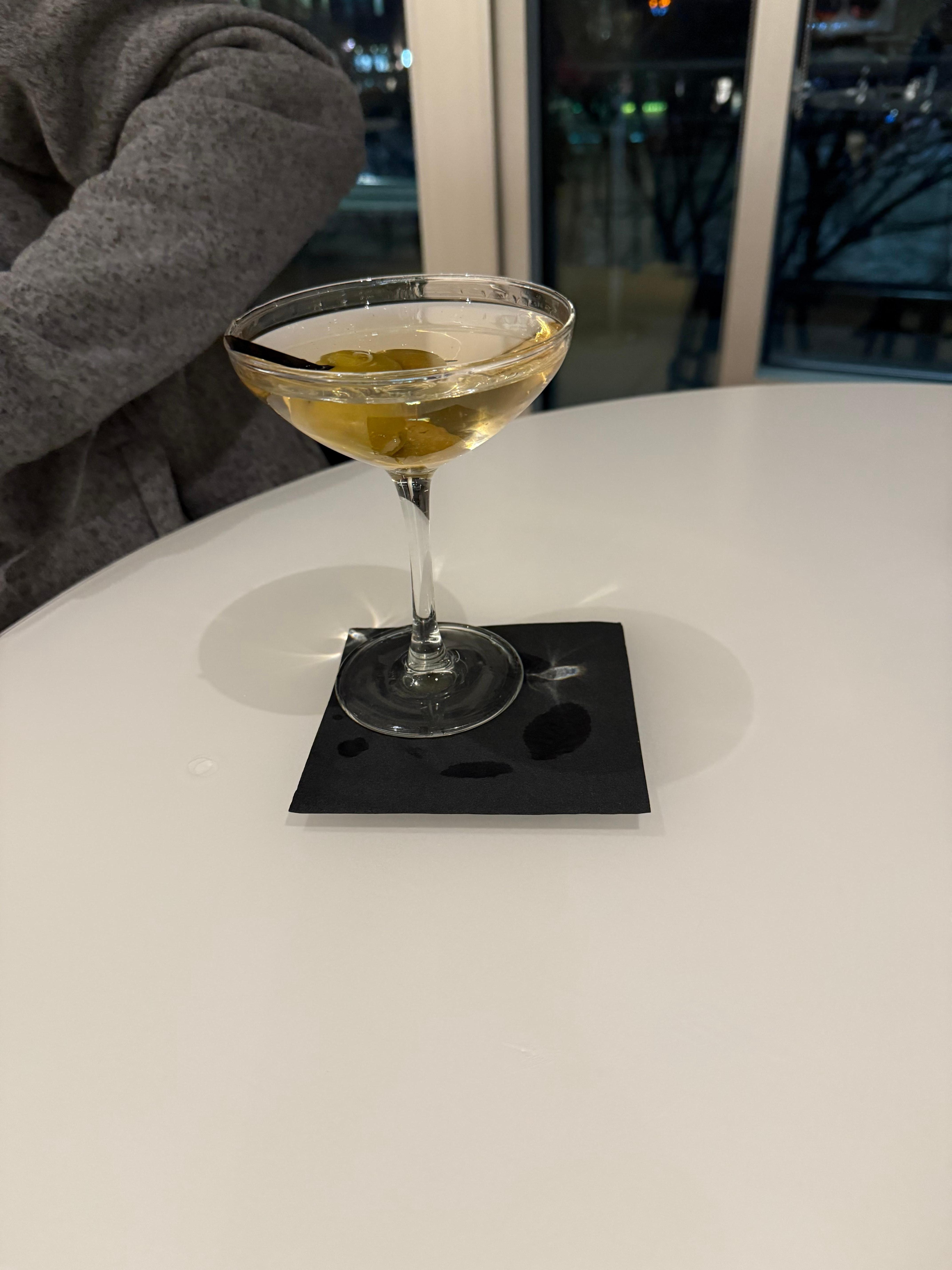 Martinis at the lounge