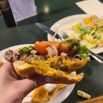 I asked for medium rare. I don't complain but there was no pink.