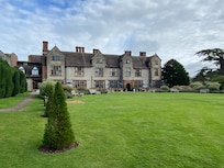 The front of the hotel