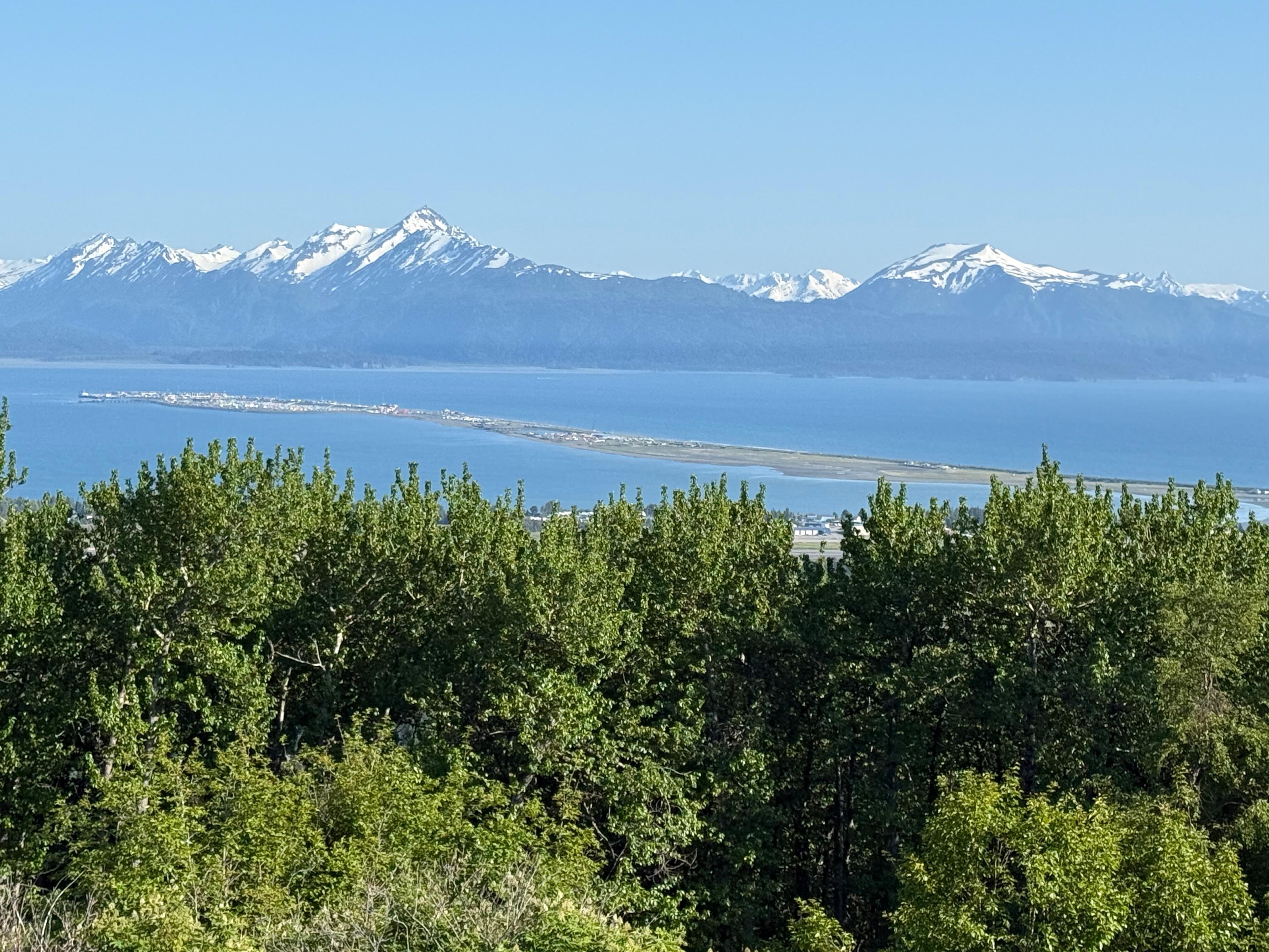 Homer Spit out in Kachemak Bay