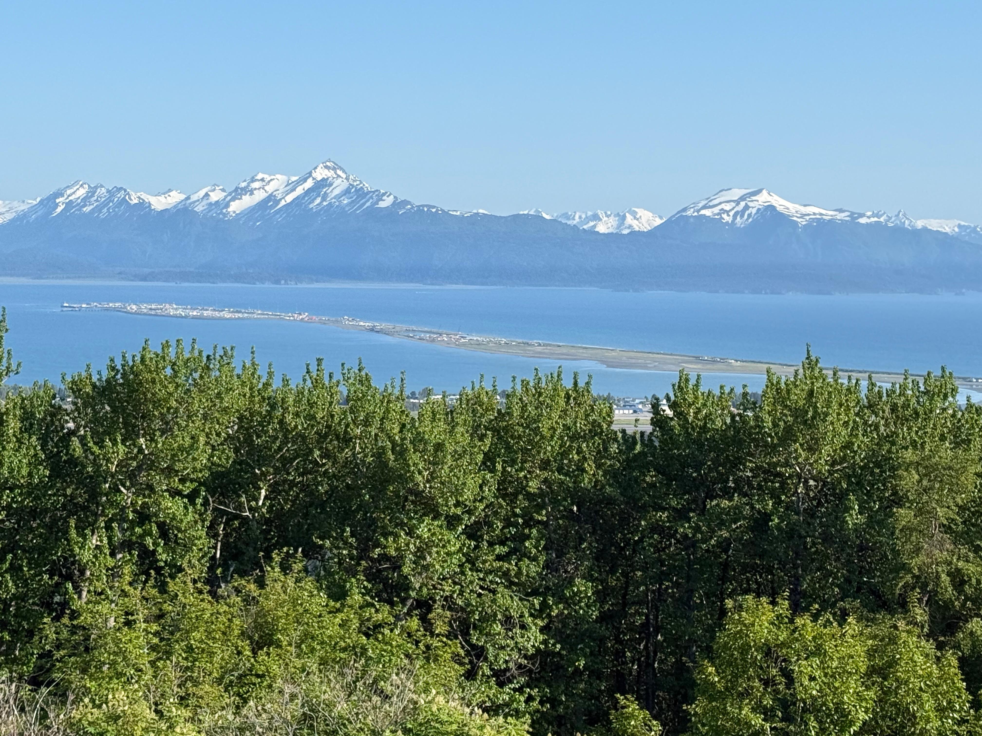 Homer Spit out in Kachemak Bay