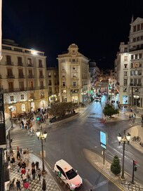 Hotel room street view