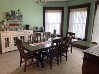 Dining room for breakfast and chatting