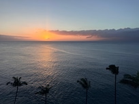 Sunset from the lanai
