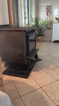 Wood burner to keep us cosy