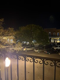 Evening view from our balcony.