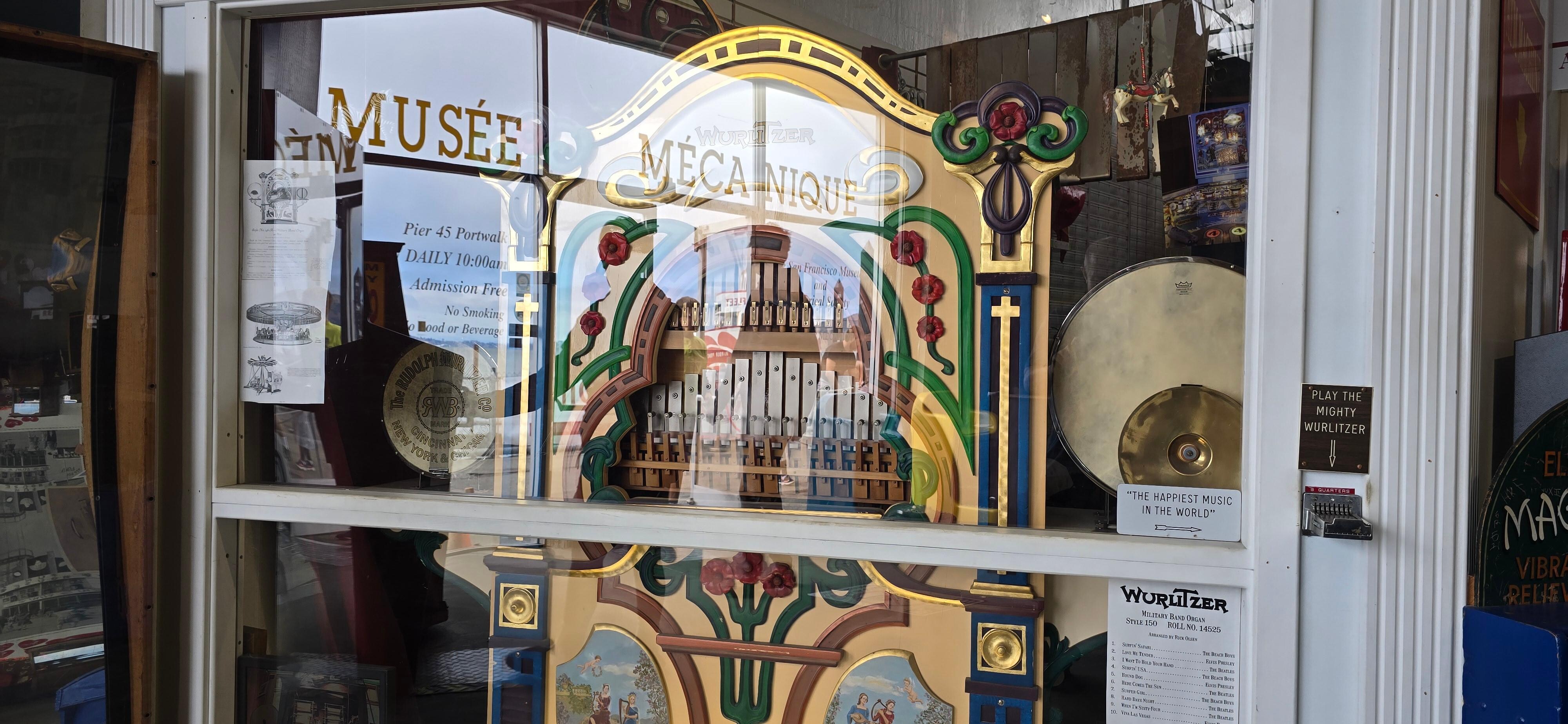 Musee Mecanique,  one of the nearby highlights 