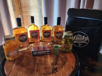 Our gifts from Ole Smokey for the family.