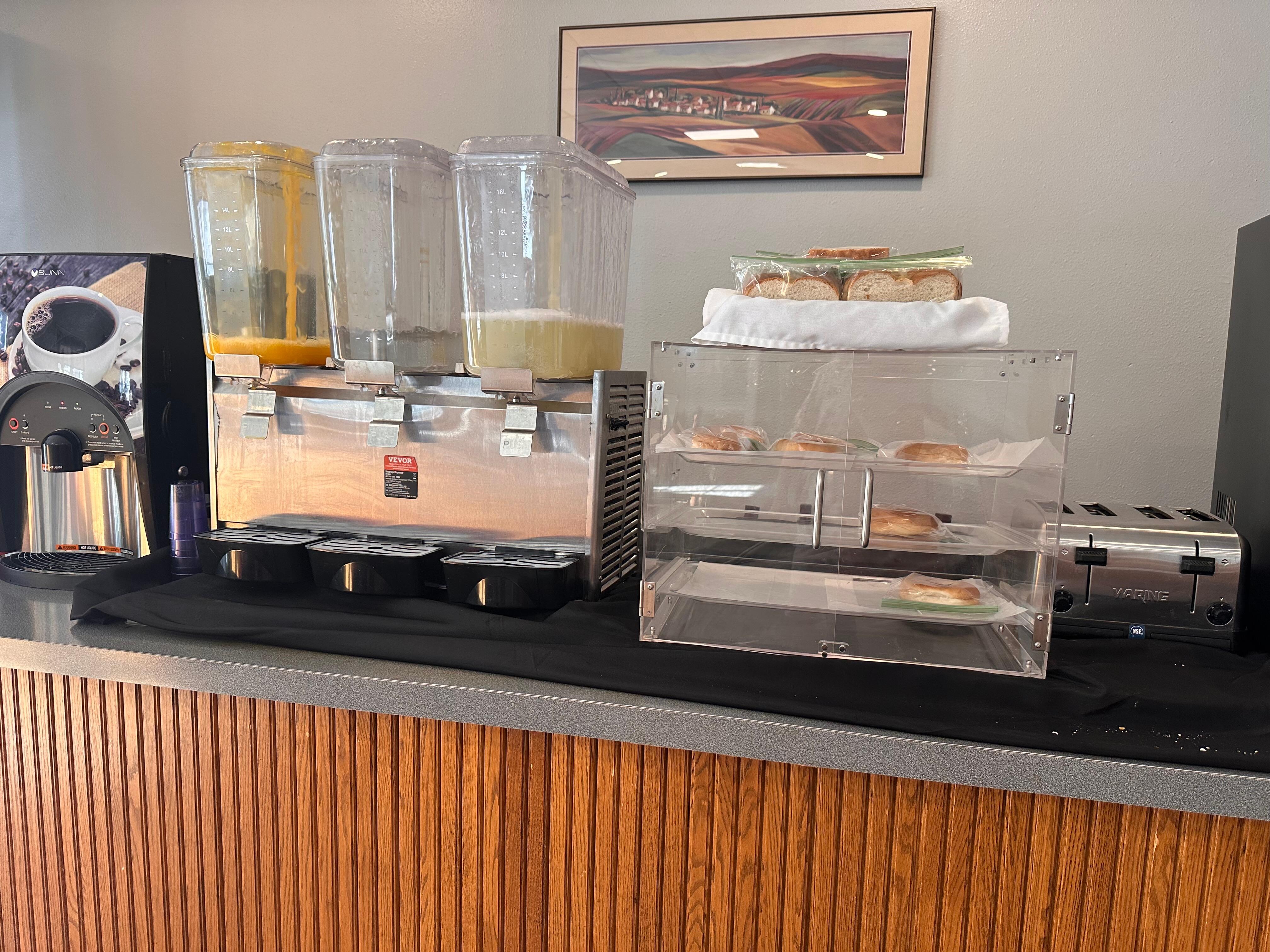 Looked empty and like old food. 