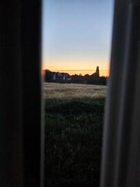 Sunrise from my bedroom window