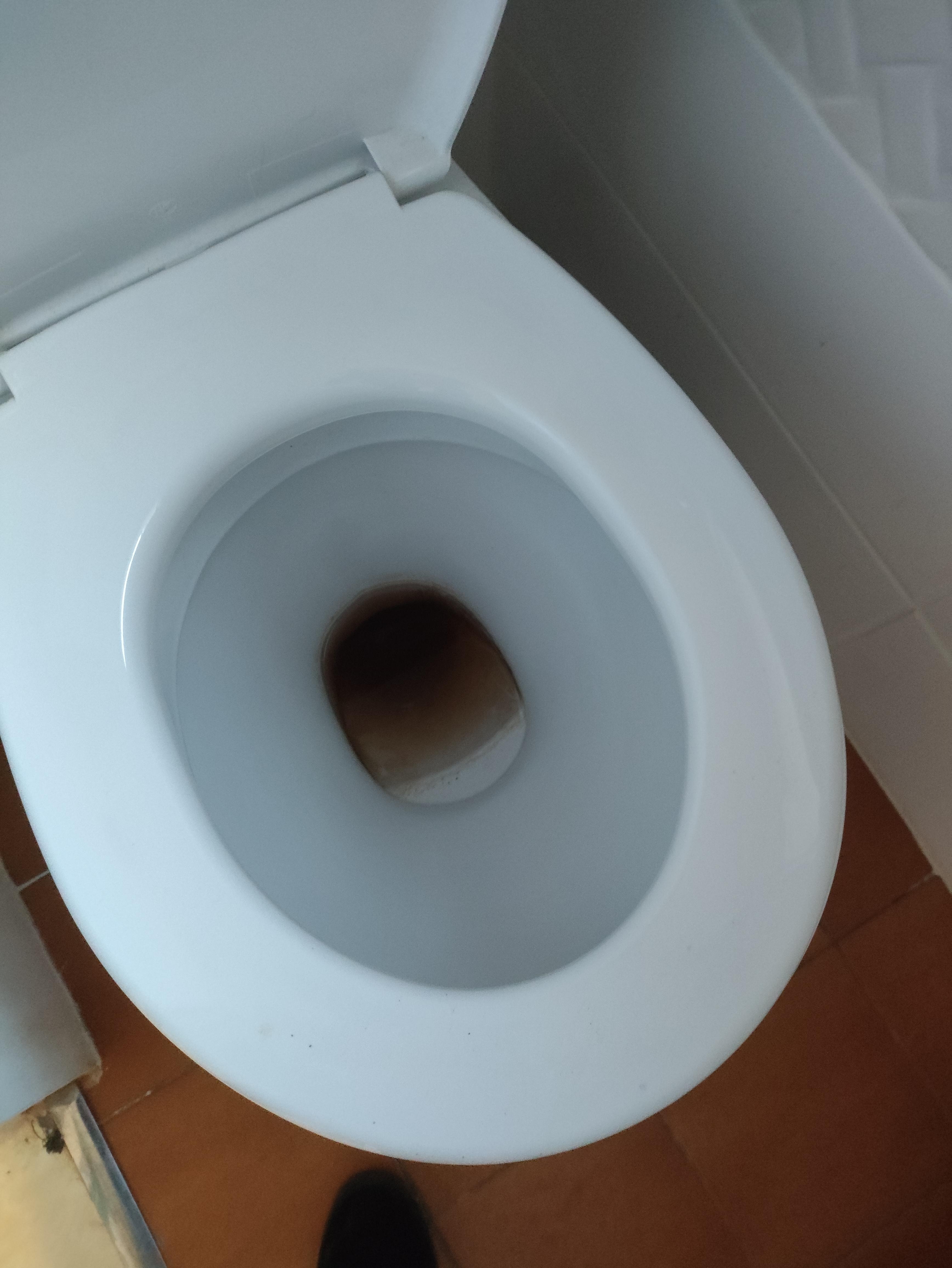 Chasse d'eau non tiré 