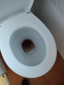 Chasse d'eau non tiré