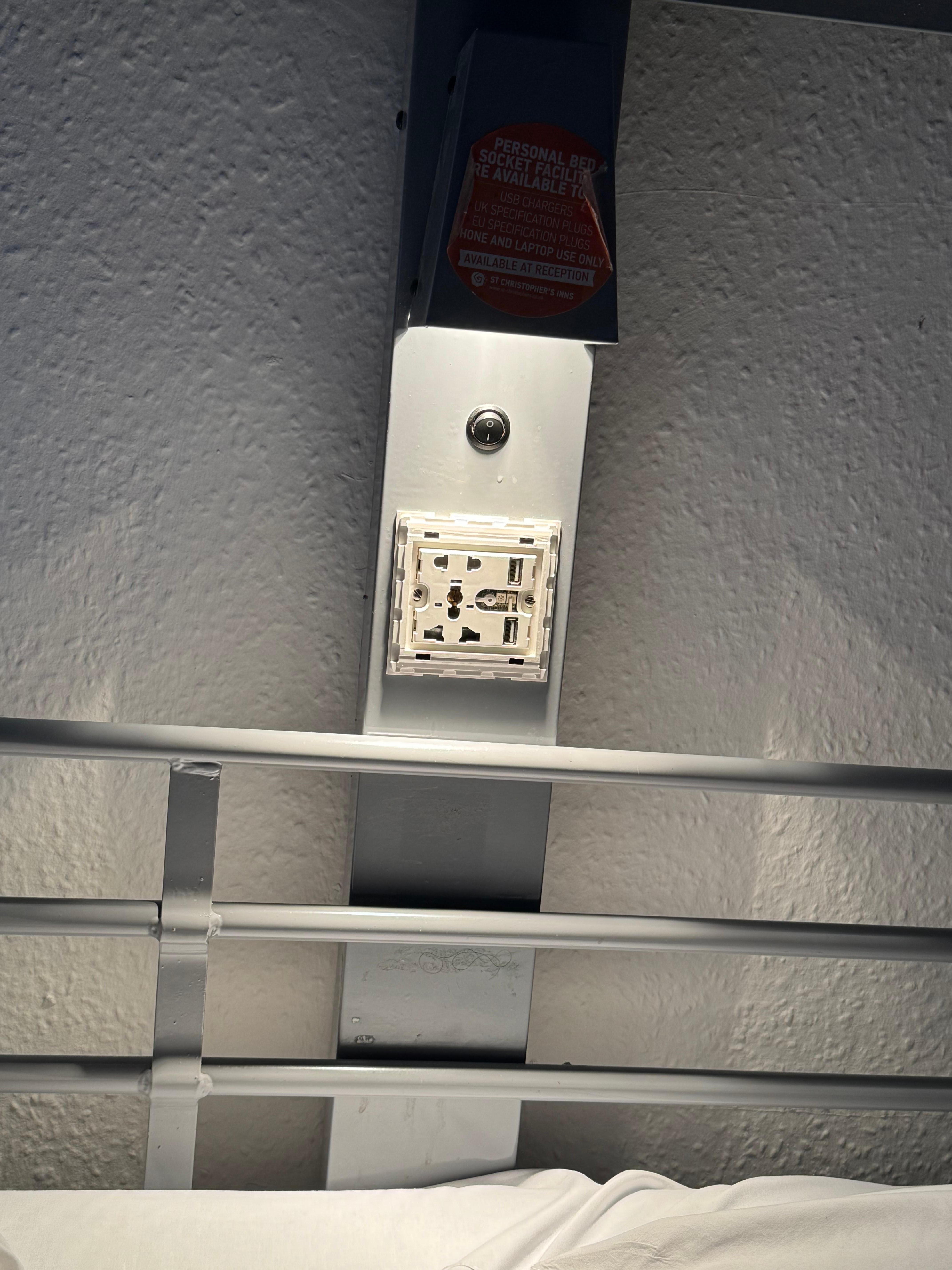 Broken switches and I was made to sleep by this open live socket