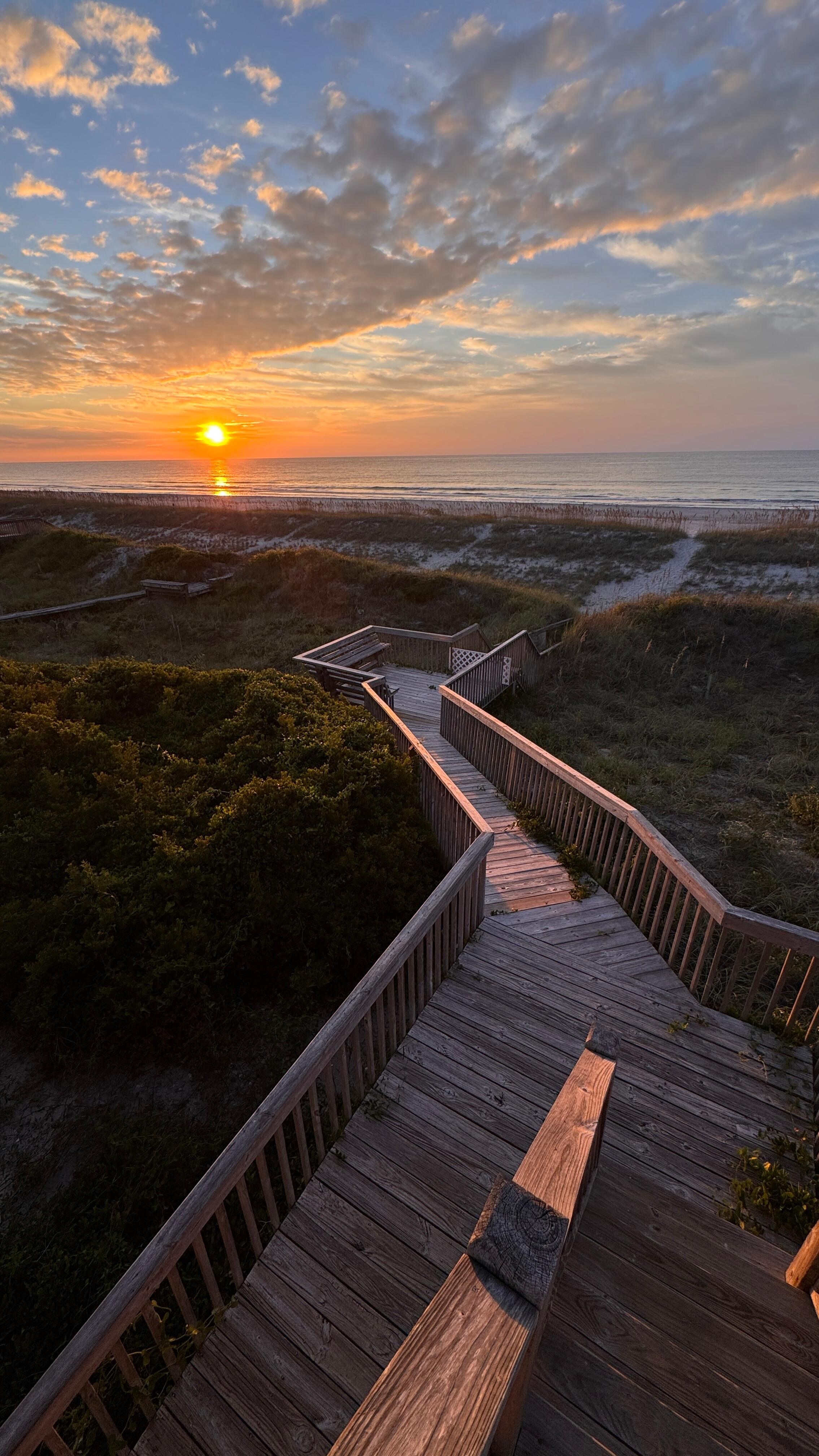Beautiful expansive views right from the beach-side decks