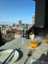 Beautiful day and a fantastic breakfast.