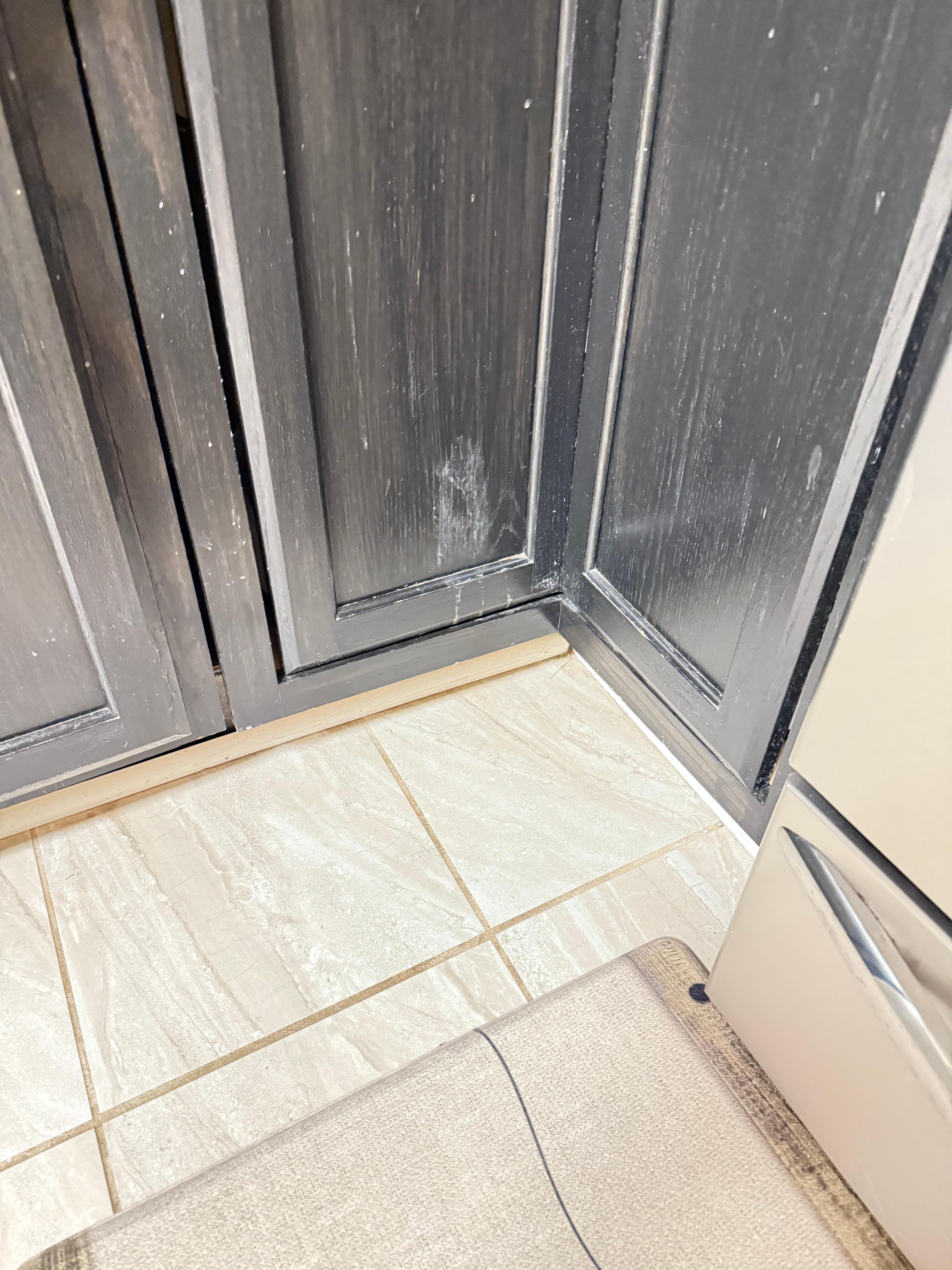 Dirty cabinets