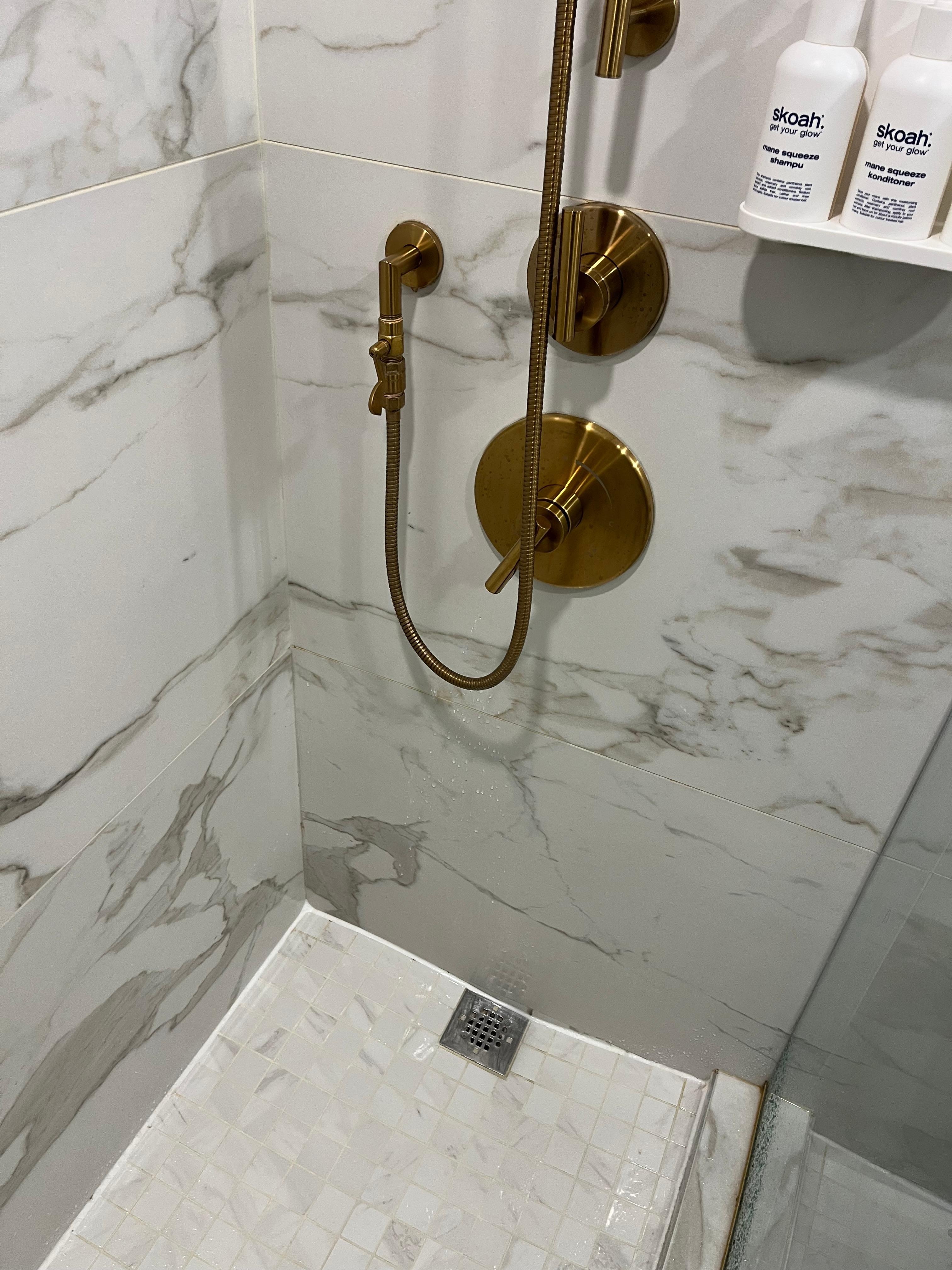 Shower leaked everyday.