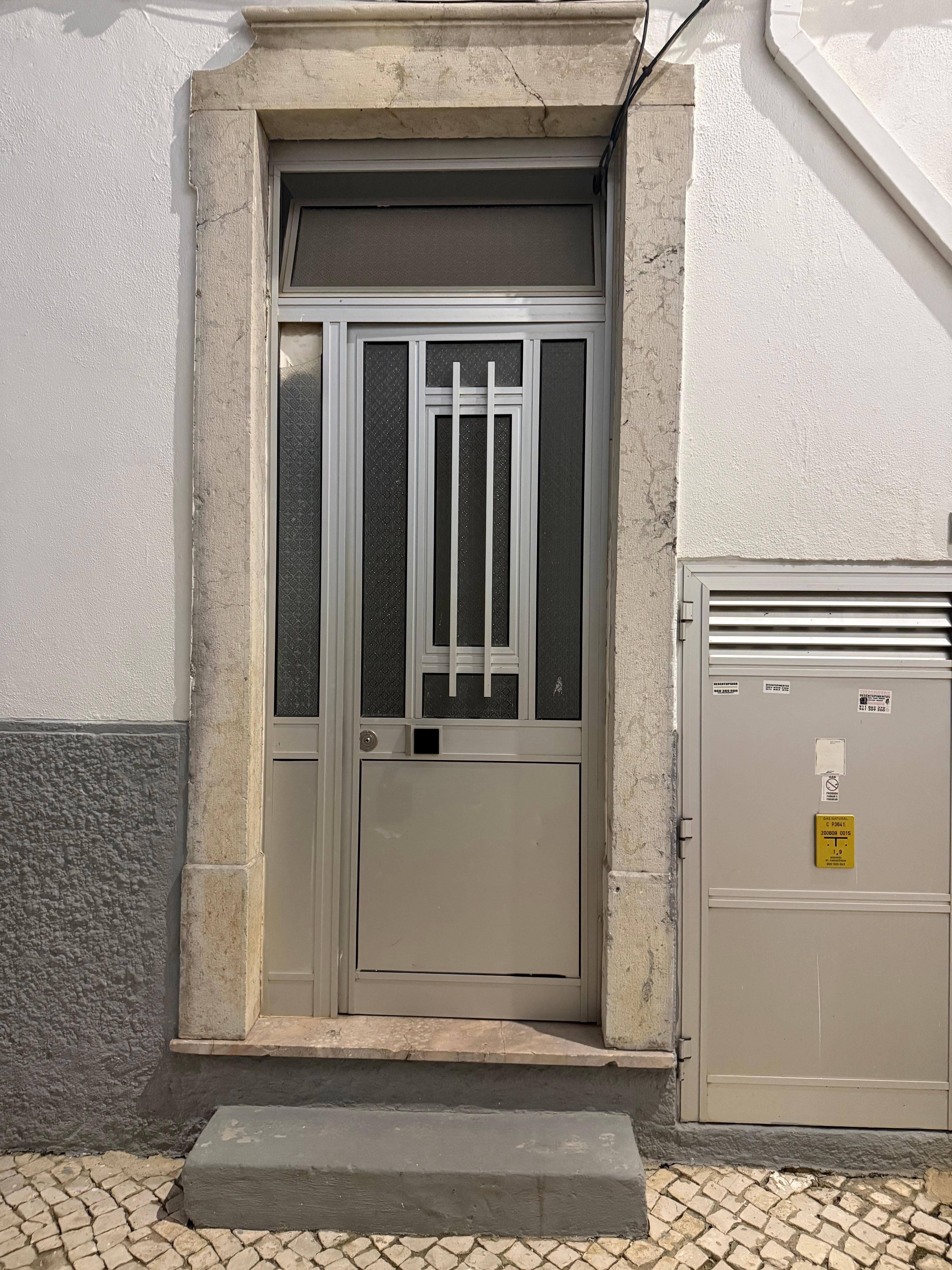 The main door was very old and totally different from the one listed 