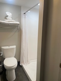 Wall in shower
