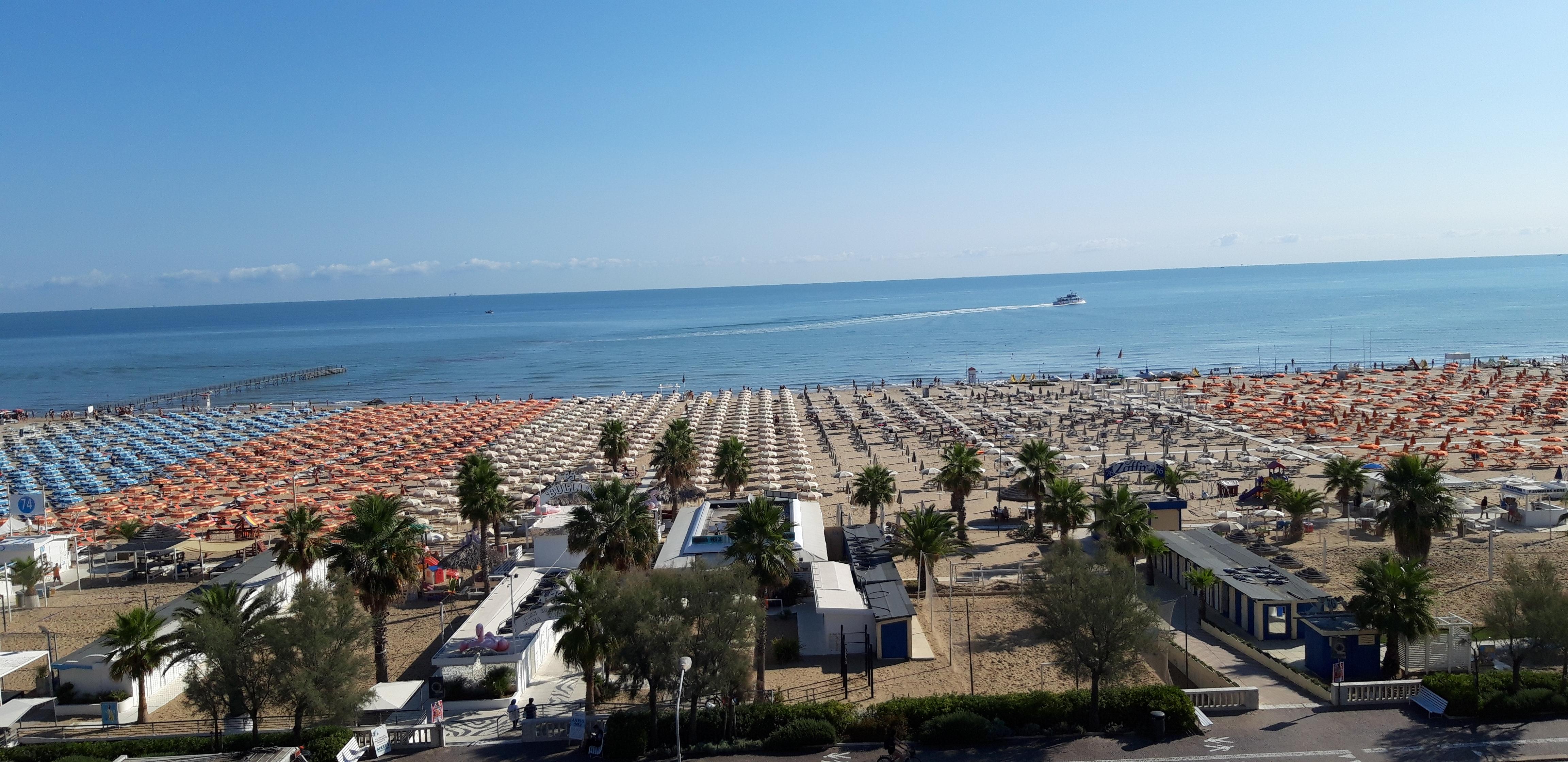 Aussicht aus der Balkon