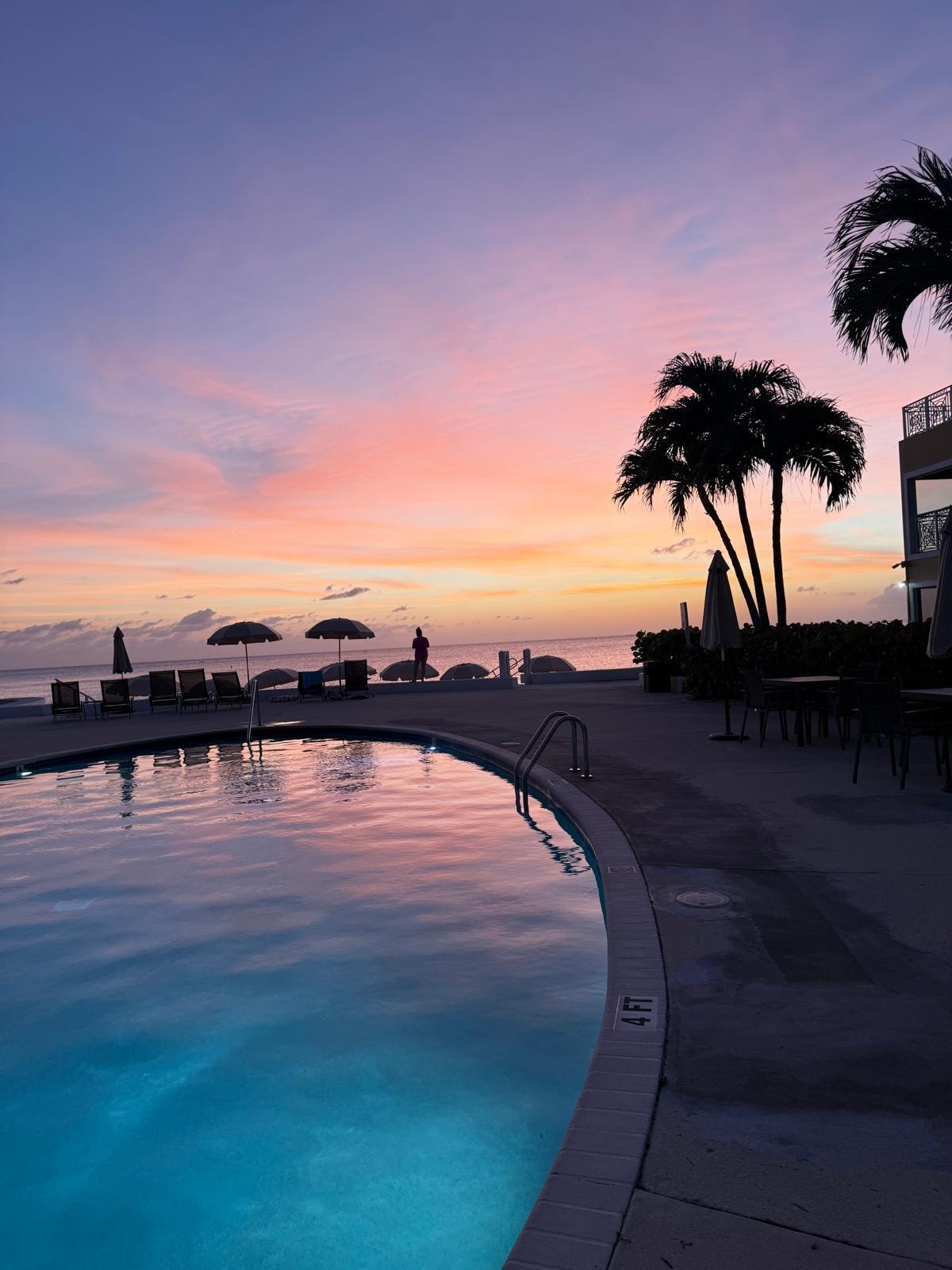 Sunset at Condo