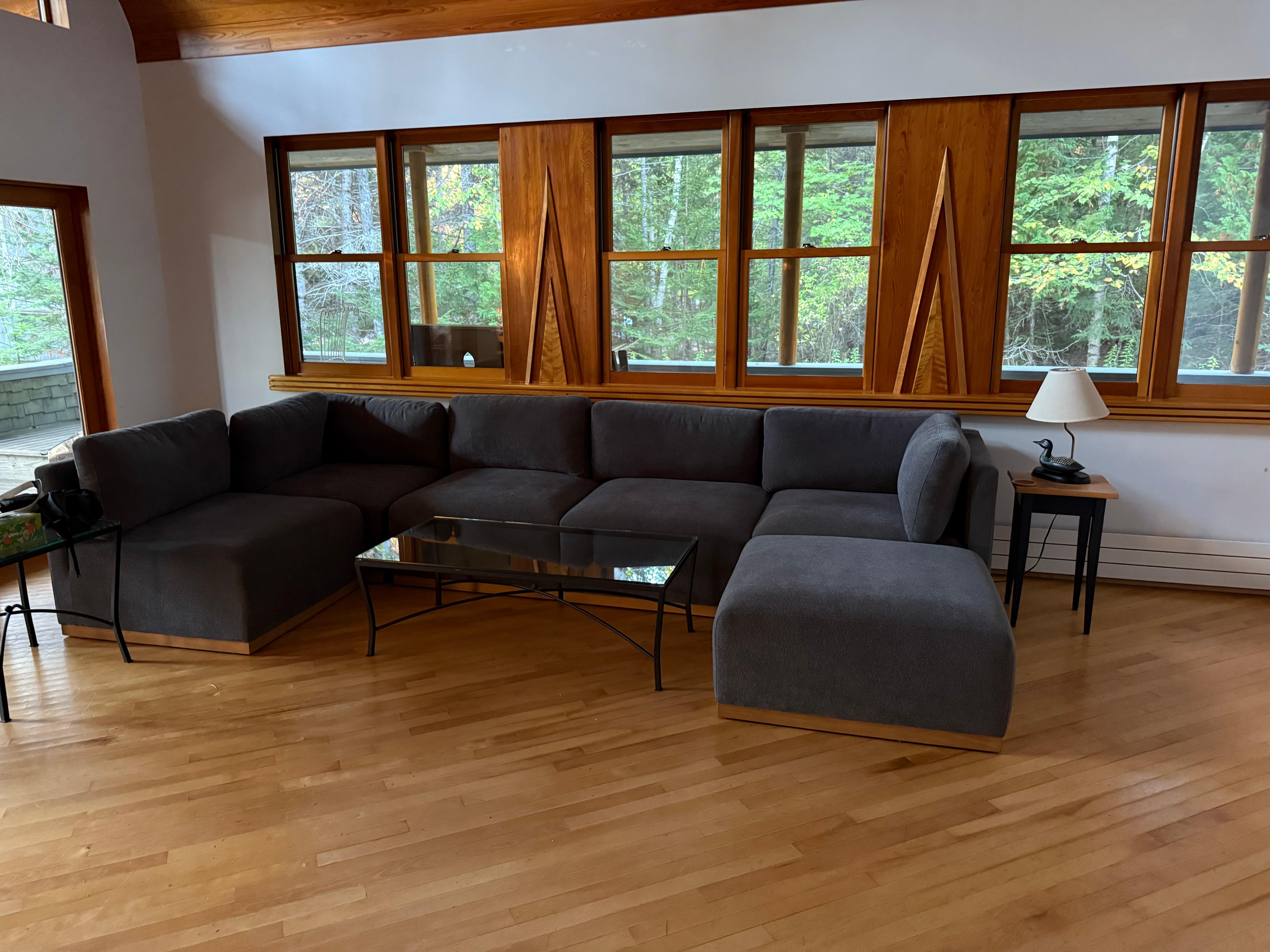 Actual family room furniture 