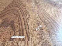 dusty floor